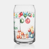 Frohe Weihnachten Dosenglas (Rückseite)