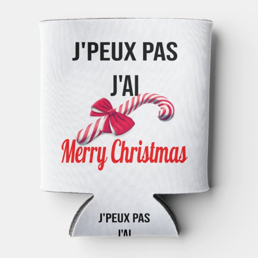 Frohe Weihnachten Dosenkühler (Vorderseite)