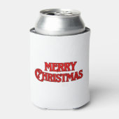 Frohe Weihnachten Dosenkühler (Kanne Vorderseite)