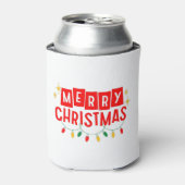 Frohe Weihnachten Dosenkühler (Kanne Vorderseite)