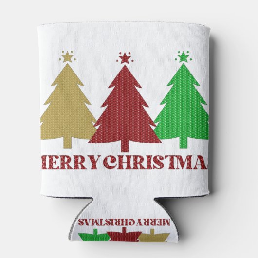 Frohe Weihnachten Dosenkühler (Rückseite)