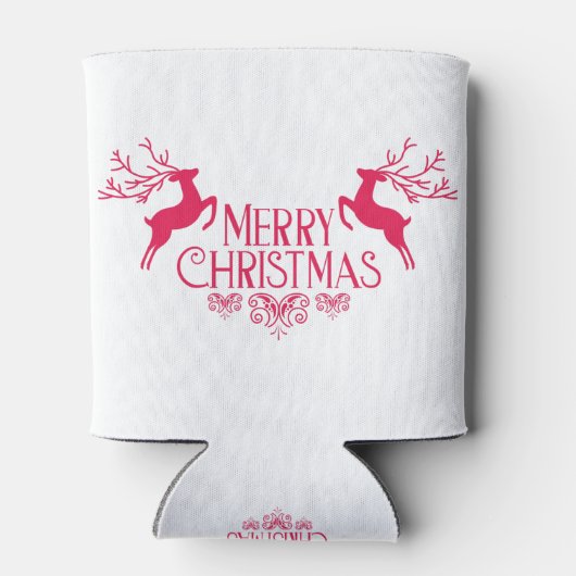 Frohe Weihnachten Dosenkühler (Rückseite)