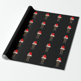 Frohe Weihnachten Drag Racing Weihnachtsbaum  Geschenkpapier