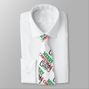 Frohe Weihnachten Dreckiges Tier - GraphicLoveShop Krawatte