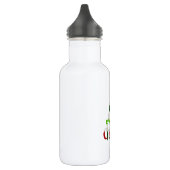 Frohe Weihnachten Edelstahlflasche (Links)