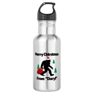 Frohe Weihnachten Edelstahlflasche