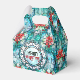 "Frohe Weihnachten!" Editable Slogan Geschenkschachtel