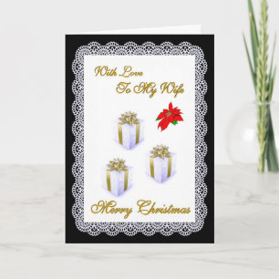 Frohe Weihnachten / Ehefrau