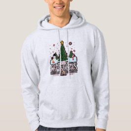 "Frohe Weihnachten: Ein festliches Modespektakel" Hoodie
