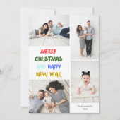 Frohe Weihnachten & ein glückliches Neues Jahr 4 F (Vorderseite)