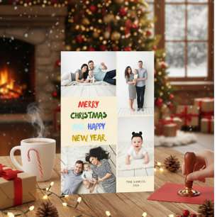 Frohe Weihnachten & ein glückliches neues Jahr 4 F