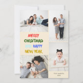 Frohe Weihnachten & ein glückliches neues Jahr 4 F (Vorderseite)