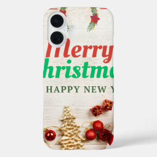 Frohe Weihnachten & ein glückliches neues Jahr Fes iPhone 16 Hülle