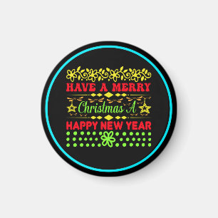 Frohe Weihnachten ein gutes neues Jahr 65285 Magnet