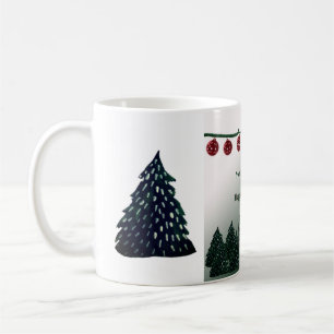 Frohe Weihnachten, ein gutes neues Jahr Kaffeetasse