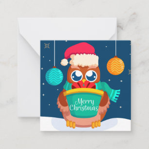 Frohe Weihnachten/ein gutes neues Jahr Mitteilungskarte