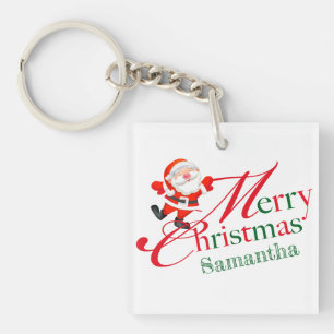 Frohe Weihnachten ein gutes neues Jahr Schlüsselanhänger