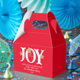 Frohe Weihnachten ein kleines Geschenk für Sie Nie Geschenkschachtel