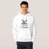 **Frohe Weihnachten: Eine Jahreszeit der Freude un Hoodie (Vorne ganz)