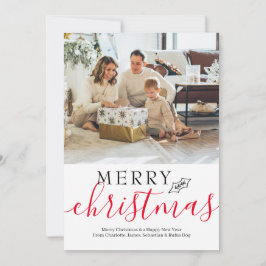 Frohe Weihnachten Einfach Elegant Personalisiert