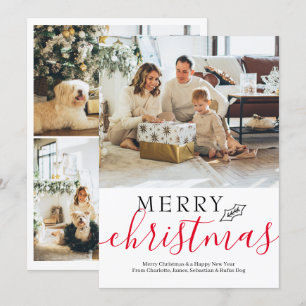 Frohe Weihnachten Einfach Elegant Personalisiert