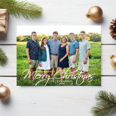 Frohe Weihnachten Einfache Elegante Script Family