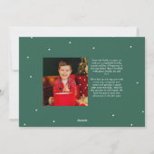 Frohe Weihnachten einfache klassische Drehbuch zwe (Rückseite)