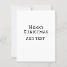 Frohe Weihnachten einfache minimale Namen Text-Mod