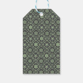 Frohe Weihnachten Einfache Minimalistische Script  Geschenkanhänger (Rückseite)