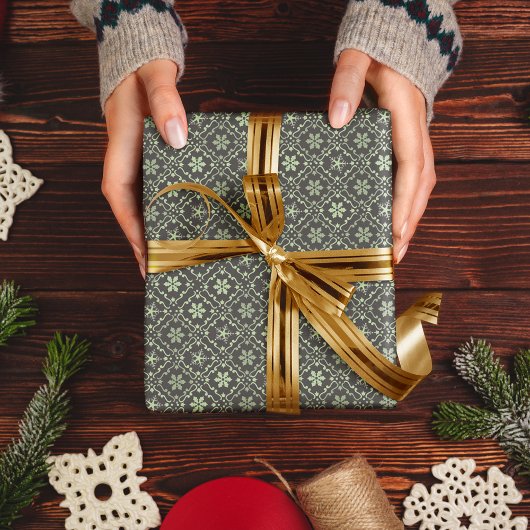 Frohe Weihnachten Einfache Minimalistische Script Geschenkpapier Set