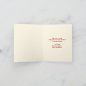Frohe Weihnachten Einfache moderne Typografie (Innenseite)