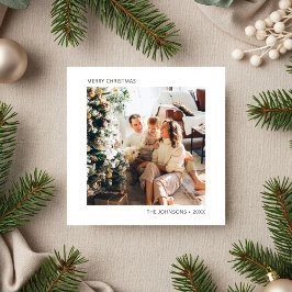 Frohe Weihnachten Einfaches Foto