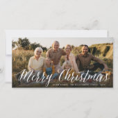 Frohe Weihnachten Einfaches Script Minimalistische (Vorderseite)