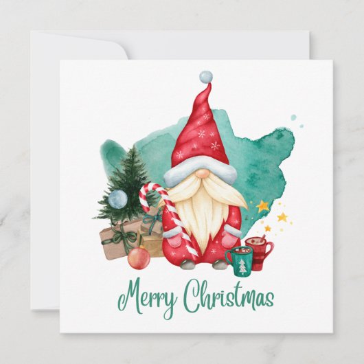 frohe Weihnachten Einladung (Vorderseite)