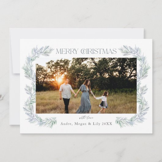 Frohe Weihnachten Einladung (Vorderseite)