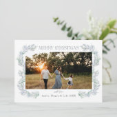 Frohe Weihnachten Einladung (Stehend Vorderseite)