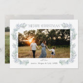 Frohe Weihnachten Einladung (Vorne/Hinten)