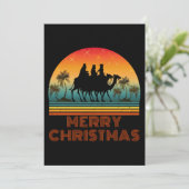 frohe Weihnachten Einladung (Stehend Vorderseite)