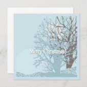 Frohe Weihnachten! Einladung (Vorne/Hinten)