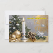 frohe Weihnachten Einladung (Rückseite)