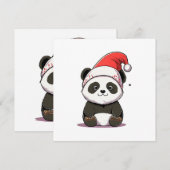frohe Weihnachten Einladung (Vorne/Hinten)