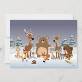 Frohe Weihnachten! Einladungskarte für niedliche T Einladung