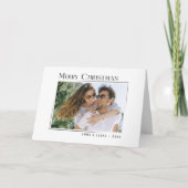 Frohe Weihnachten Einzigartig Modernes Minimalstil (Vorderseite)