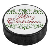 Frohe Weihnachten Eishockey Puck (3/4)