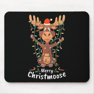 Frohe Weihnachten Elche Weihnachten Weihnachten We Mousepad