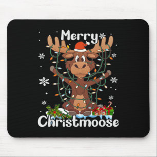 Frohe Weihnachten Elche Weihnachten Weihnachten We Mousepad