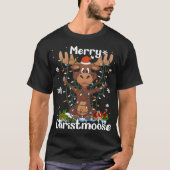 Frohe Weihnachten Elche Weihnachten Weihnachten We T-Shirt (Vorderseite)