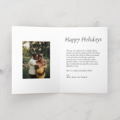 Frohe Weihnachten Elegant 6 Foto geflochten (Innen Abgelegt)