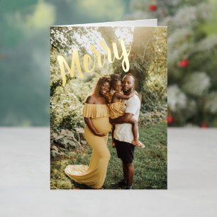 Frohe Weihnachten Elegant 6 Foto geflochten