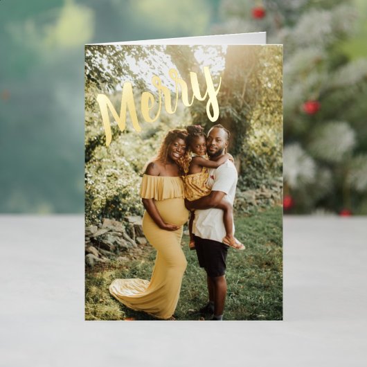 Frohe Weihnachten Elegant 6 Foto geflochten